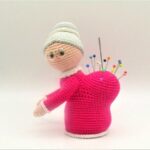 Crocheted Grandma Pin Cushion