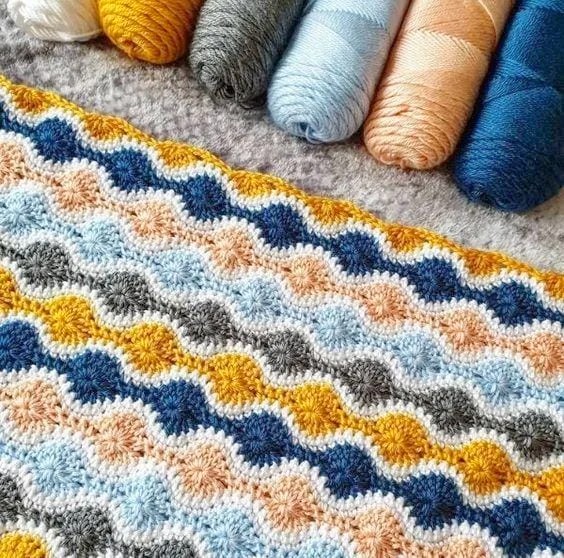 Catherine’s Wheel Crochet Stitch