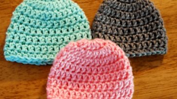 Baby Preemie Hats Pattern