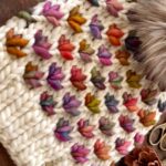 3D Leaf Stitch Beanie Crochet Pattern