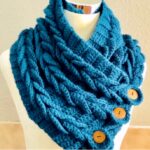 Braids Crochet Scarf Cowl Pattern