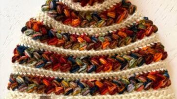 How to Crochet a Wheat Stitch Beanie