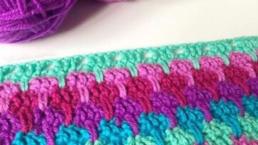 Larksfoot Stitch Blanket