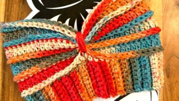 Courtney Crochet Twist Headband Pattern