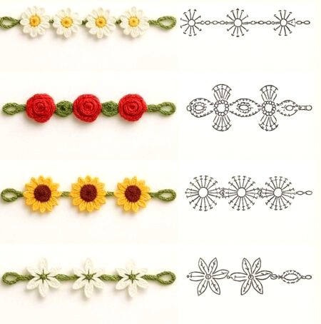 Free Crochet Delicate Bracelet Patterns