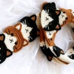 Crochet Kitten Scarf Pattern