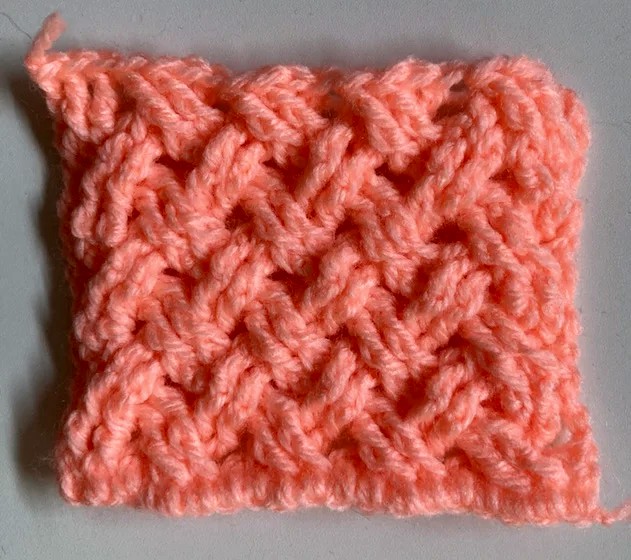 Celtic Weave Crochet Stitch Free Pattern