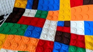 Lego Blanket Pattern