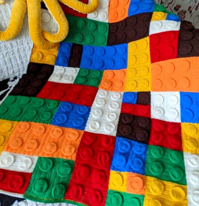 Lego Blanket Pattern