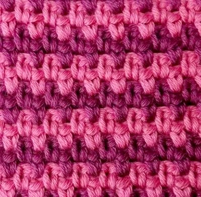 Moss Stitch Pattern