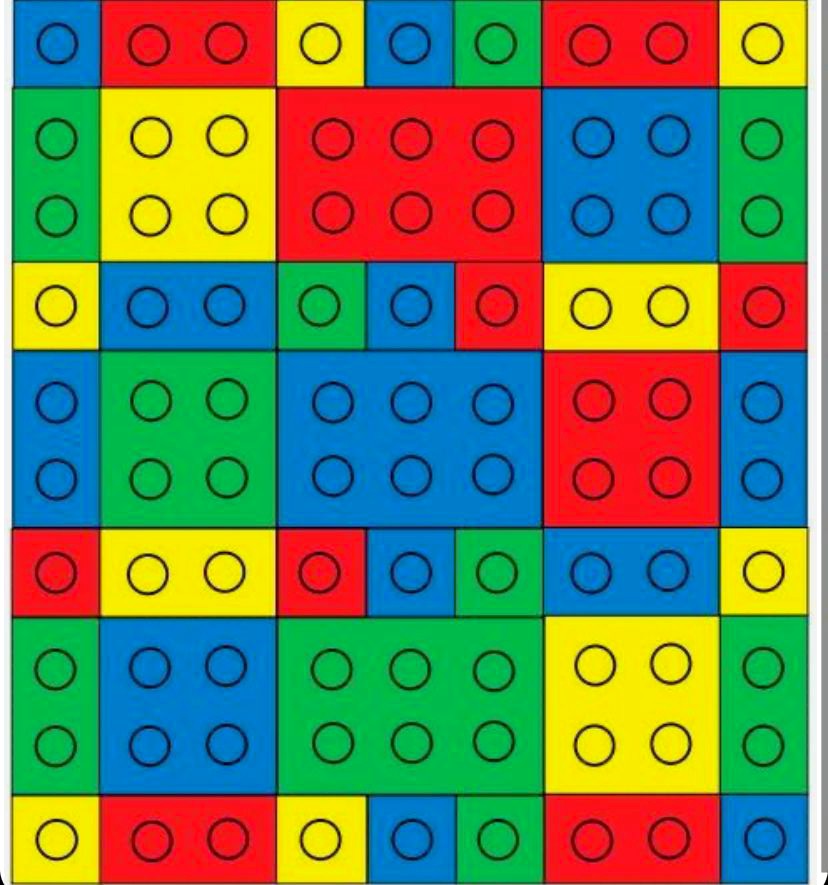 Lego Blanket Pattern