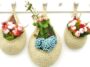 Crochet Hanging Basket Set