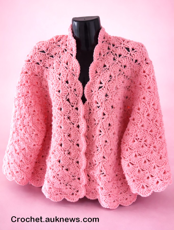 Shell Hexagon Cardigan