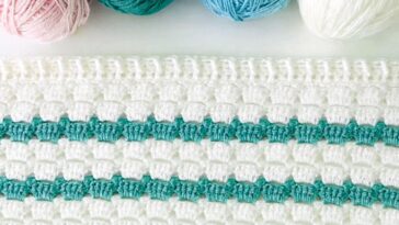 Crochet Boxed Block Stitch Free Pattern
