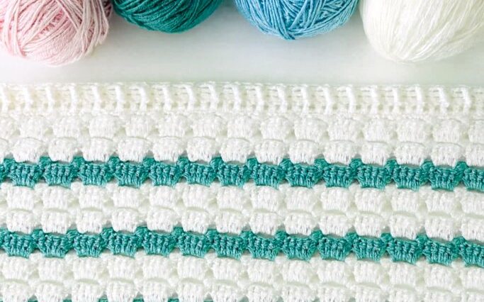 Crochet Boxed Block Stitch Free Pattern