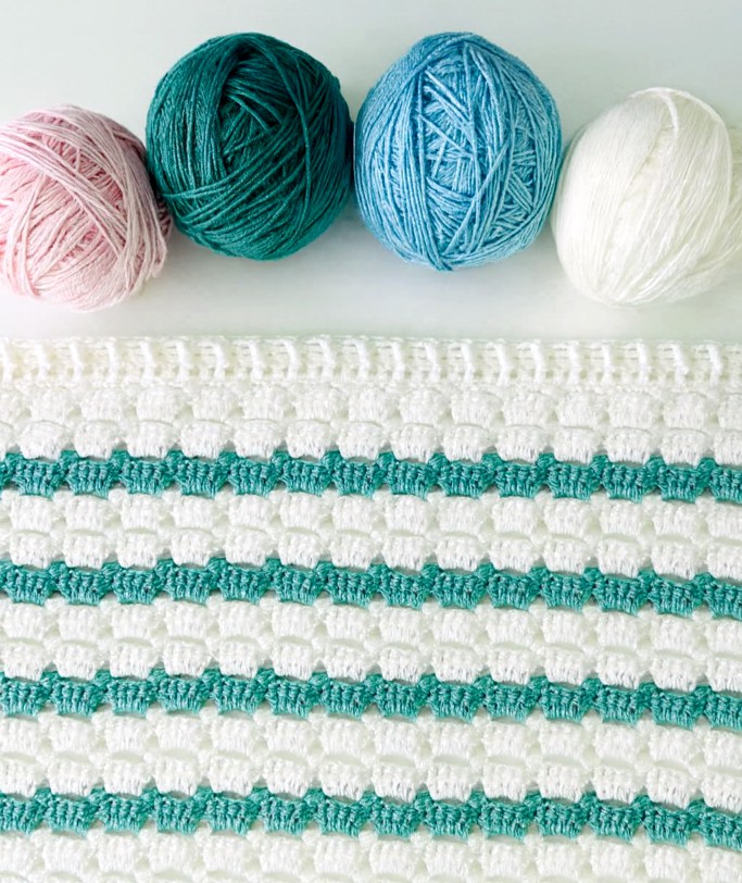 Crochet Boxed Block Stitch Free Pattern