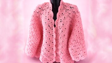 Shell Hexagon Cardigan