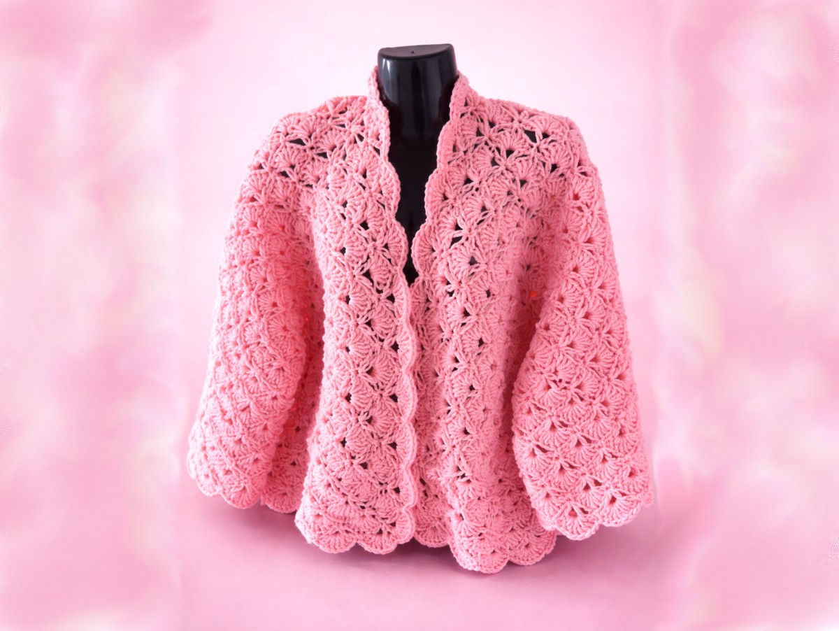 Shell Hexagon Cardigan