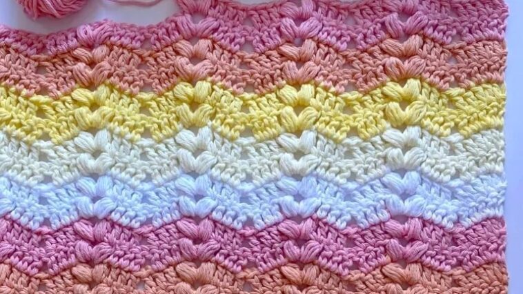 The Puff Ripple Stitch