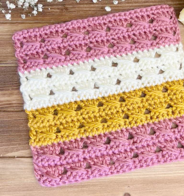 Crochet Cross Over Stitch 