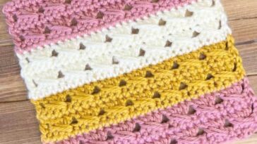 Crochet Cross Over Stitch