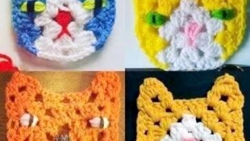 Granny Square Cat Pattern