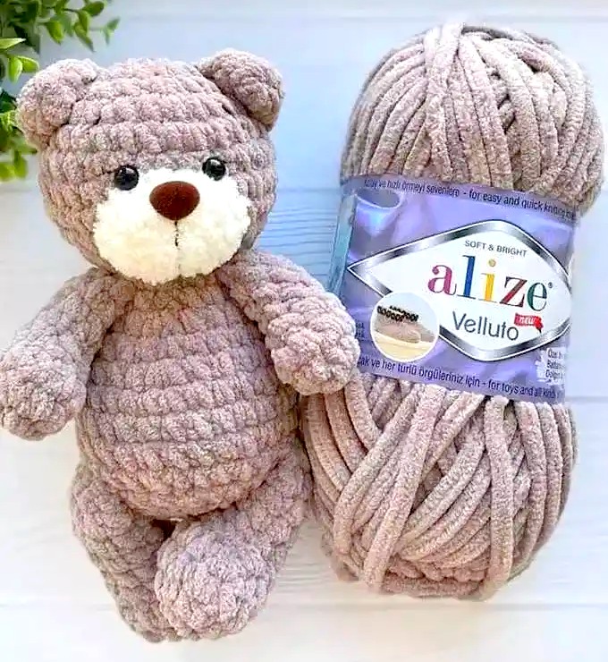 Amigurumi Plush Bear Velluto - Free Pattern