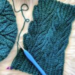 Crochet Leaves Pattern for Hat or Sweater