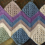Granny Stripes Blanket Free Pattern